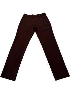 Tommy Hilfiger Women's Dark Brown Straight Leg Pants